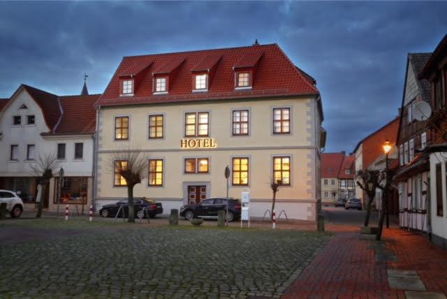 Hotel Am Markt Oebisfelde Dış mekan fotoğraf